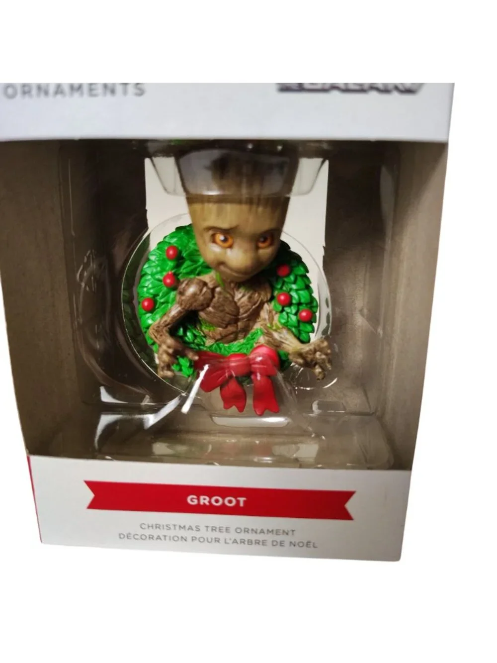 Hallmark Marvel Guardians Of The Galaxy Groot Christmas Tree Ornament
